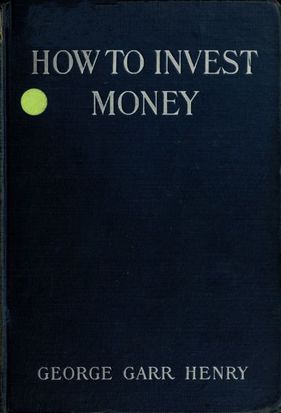 How to Invest Book Cover
