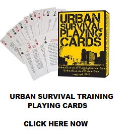 Order Urban Survival Training Playing Cards Online