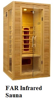 Click here to learn more about infrared saunas, FAR saunas